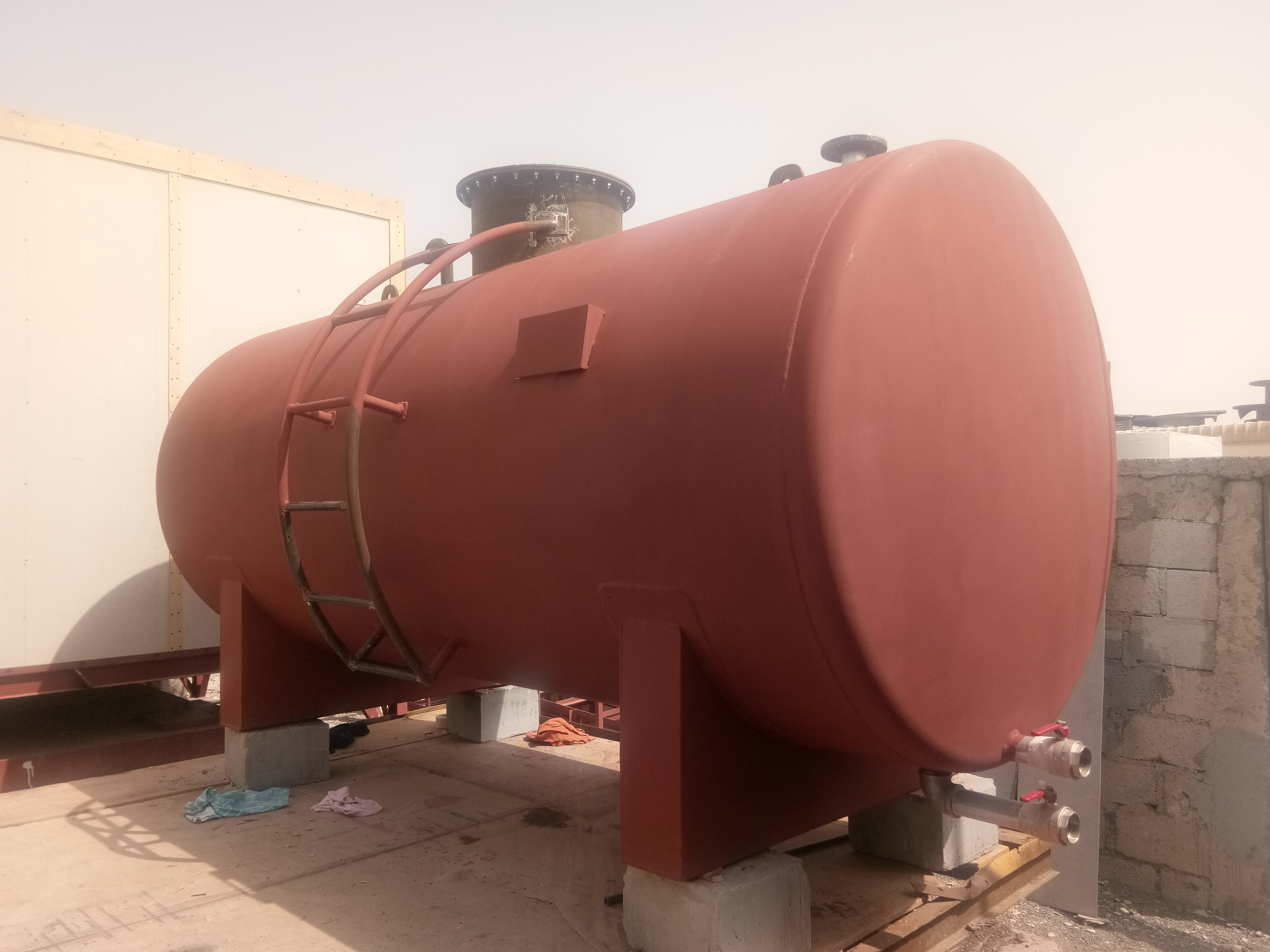 Tank fabrication — Rajhans Industries